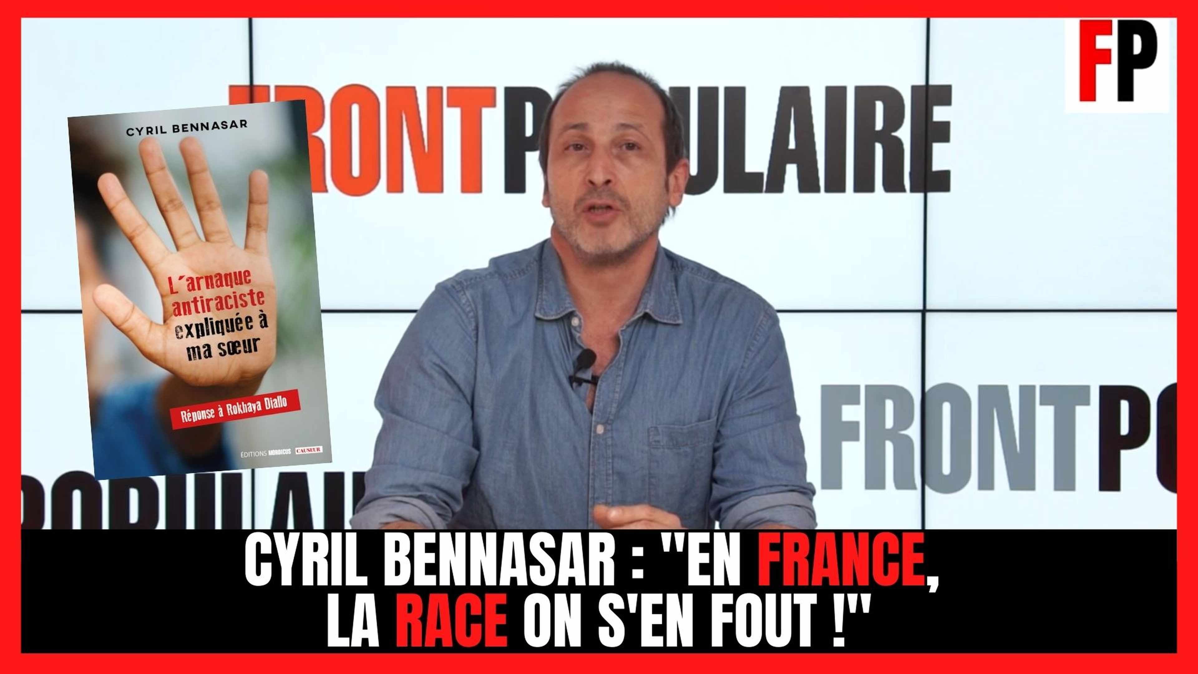 Cyril Bennasar: "En France, la race on s'en fout !"
