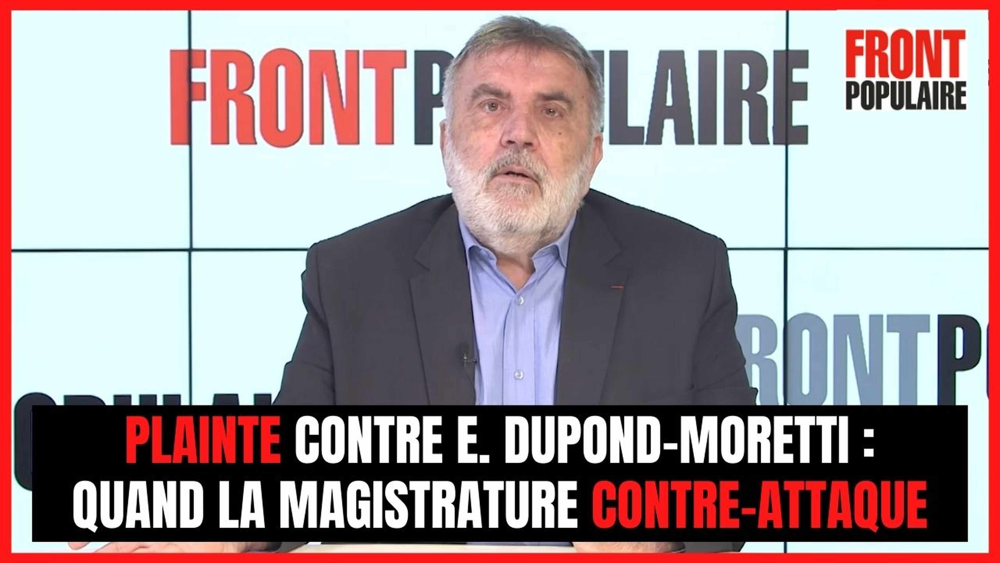 Plainte inédite contre Dupond-Moretti : quand la magistrature contre-attaque