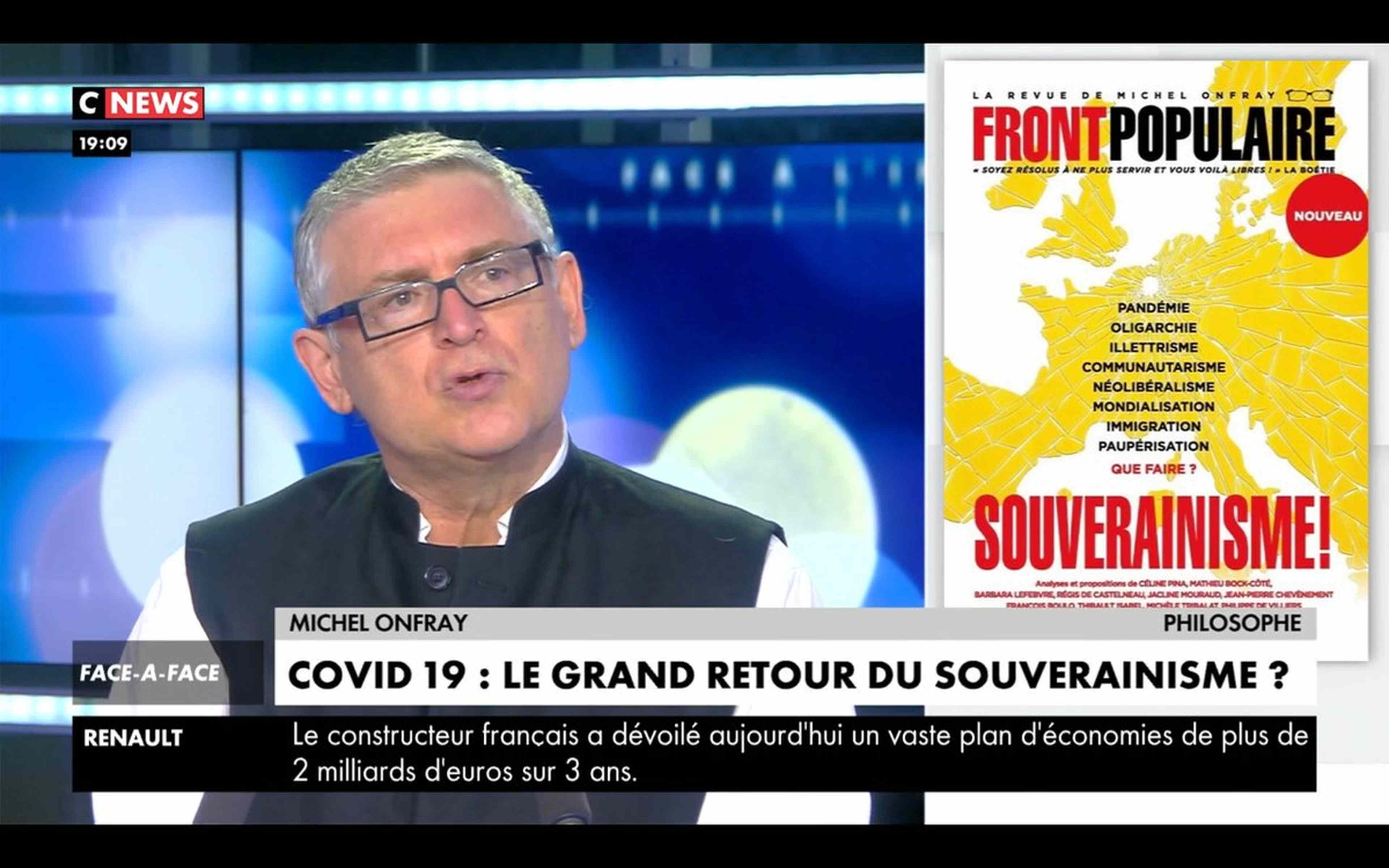 Michel Onfray: "Ma définition du souverainisme"