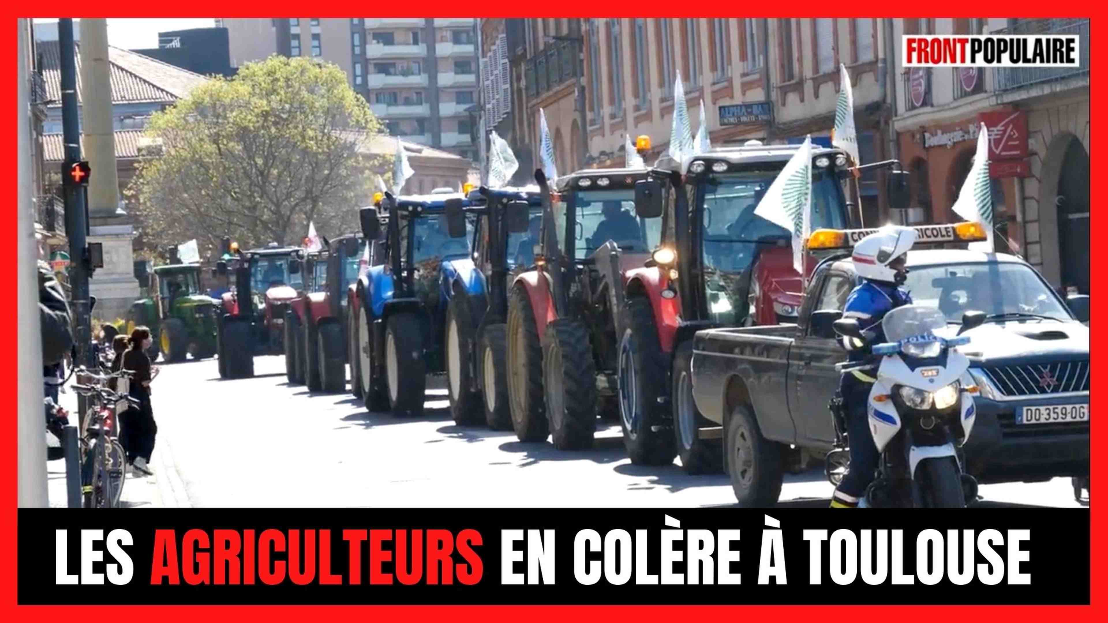 Réforme de la PAC : à Toulouse, les agriculteurs font de la résistance