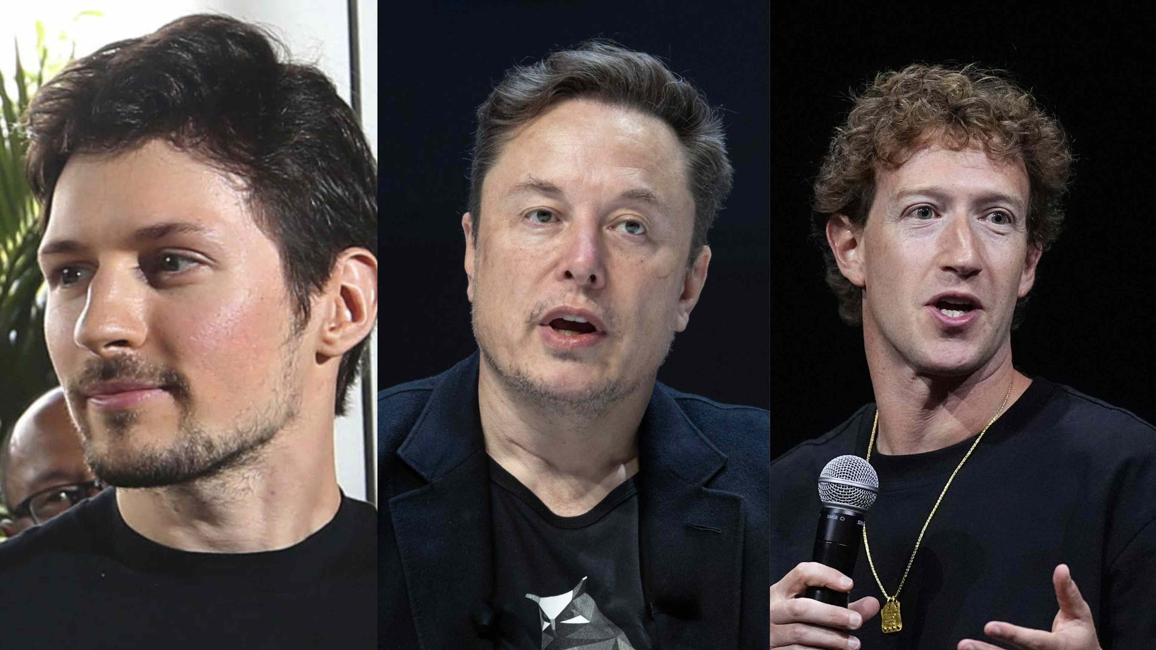 Pavel-Durov-Elon-Musk-Mark-Zuckerberg-liberte-d-expression