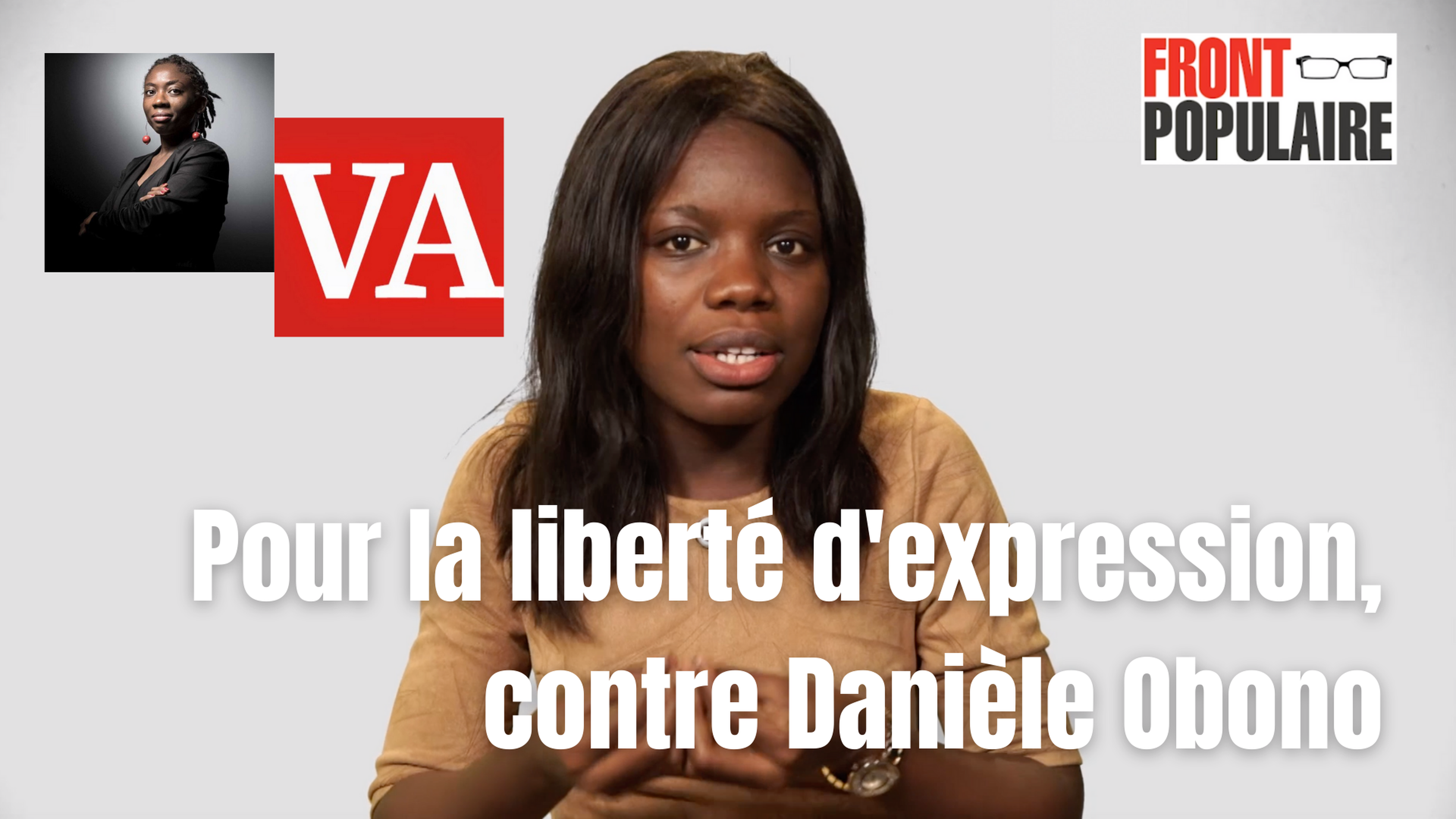 Stella Kamnga : Pour la liberté d'expression, contre Daniele Obono