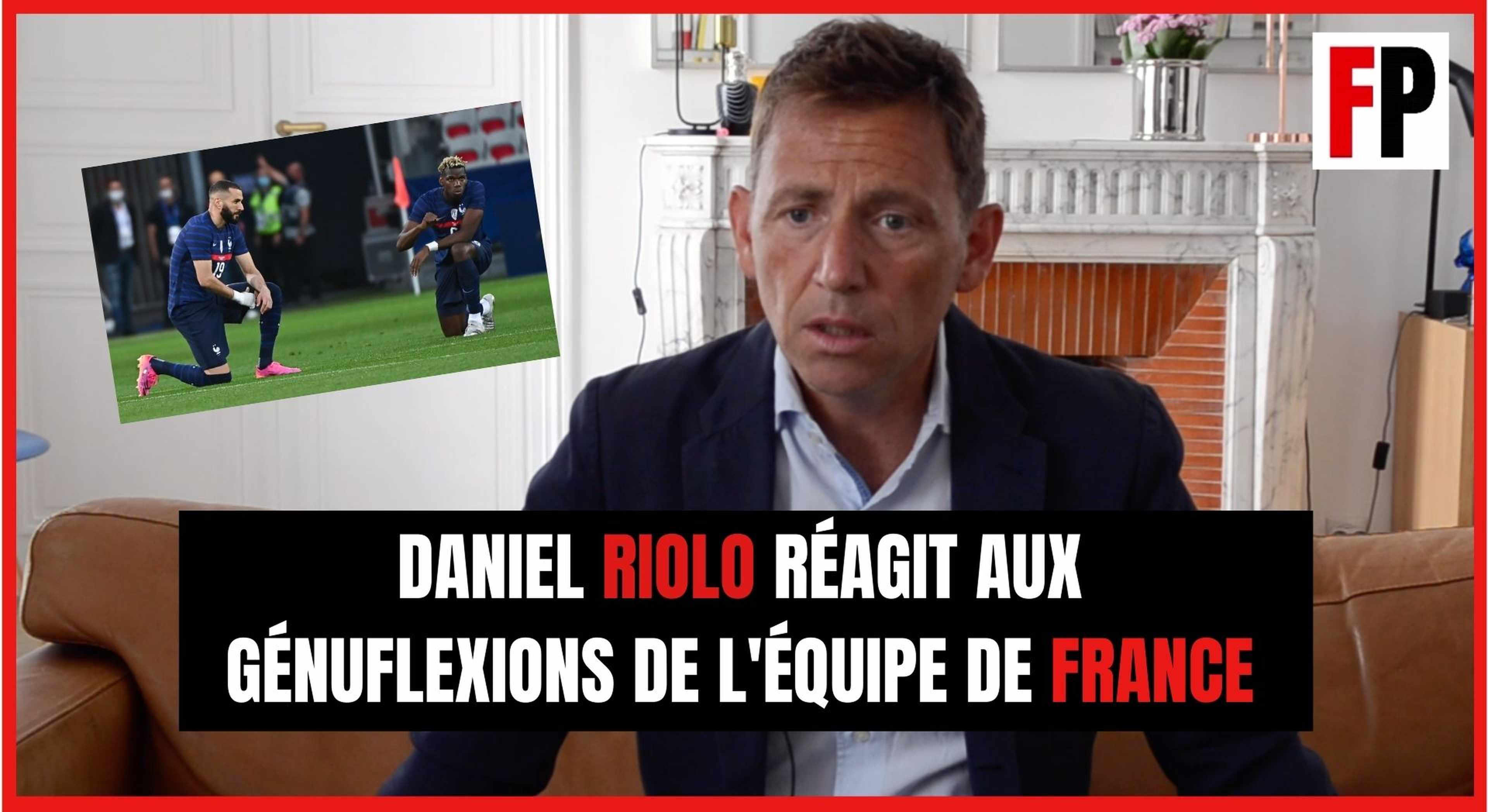 Daniel Riolo réagit aux génuflexions de l'équipe de France