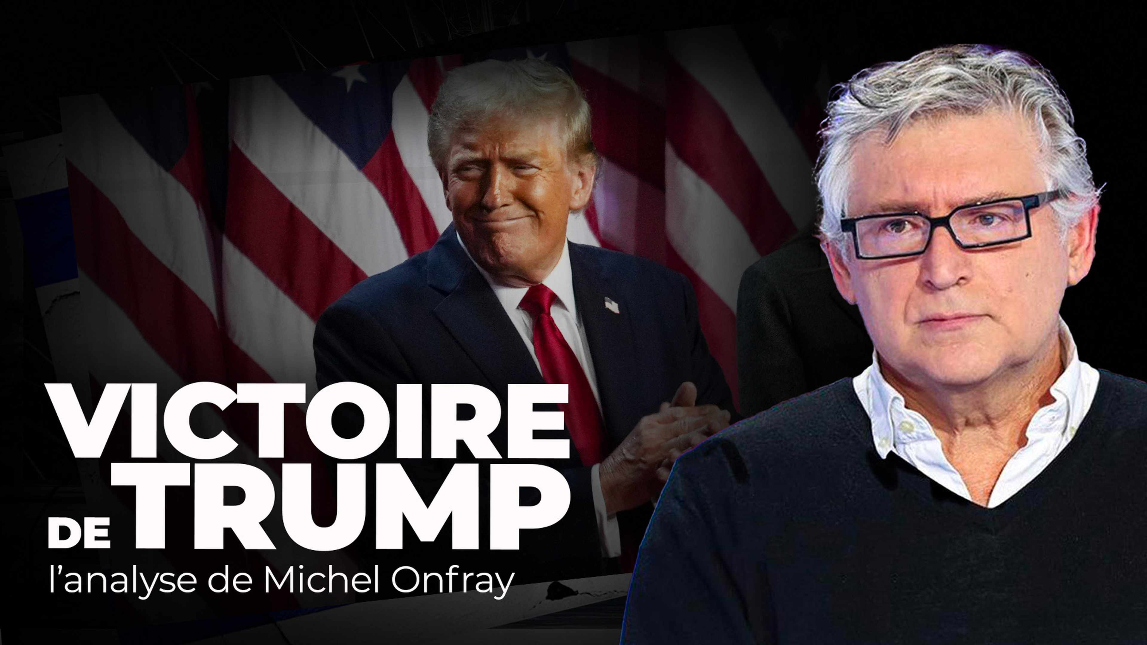 Victoire de Donald Trump aux États-Unis : l'analyse de Michel Onfray