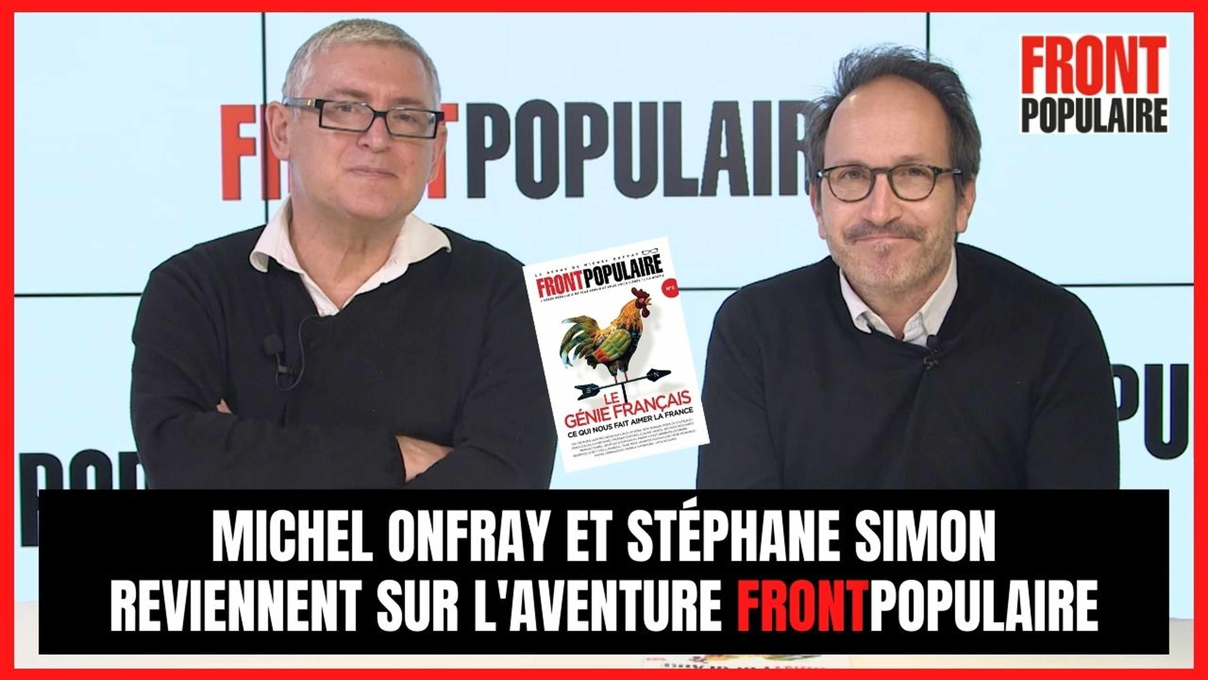 Michel Onfray et Stéphane Simon vous souhaitent une excellente année