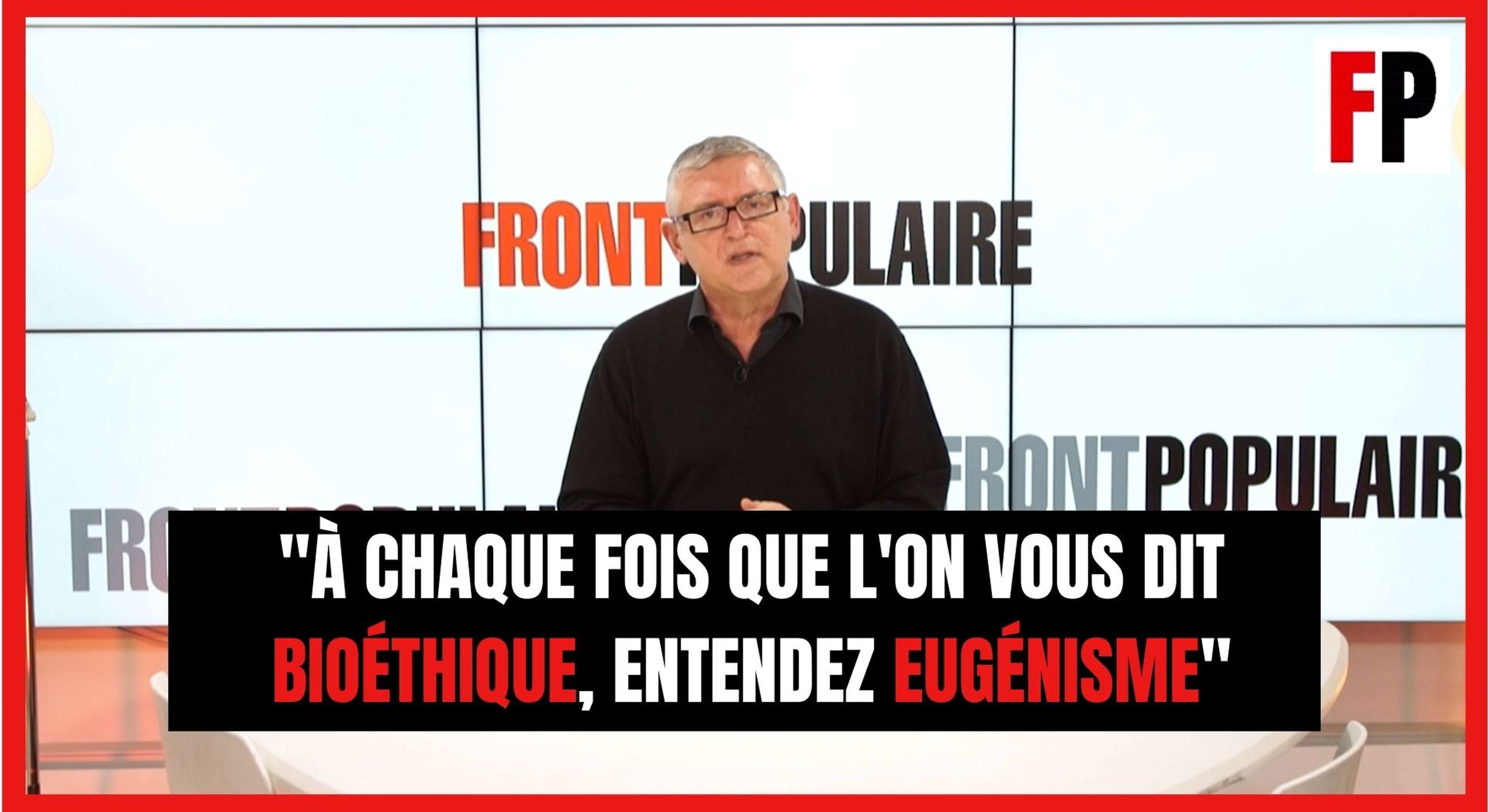 Michel Onfray : "À chaque fois que l'on vous dit "bioéthique", entendez "eugénisme""