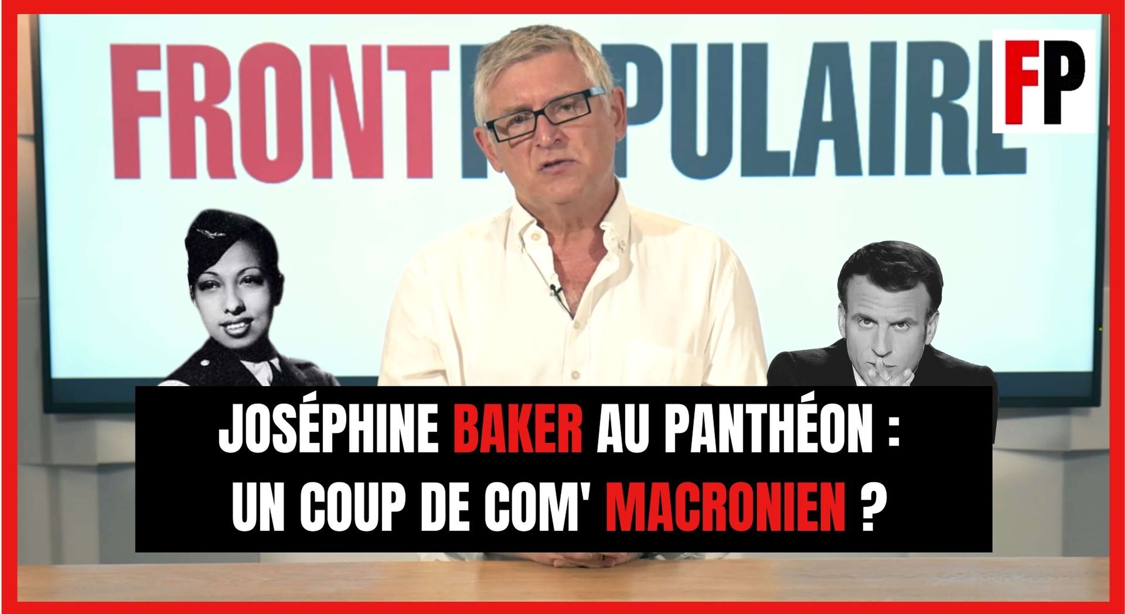 Joséphine Baker au Panthéon : un coup de com' macronien ?