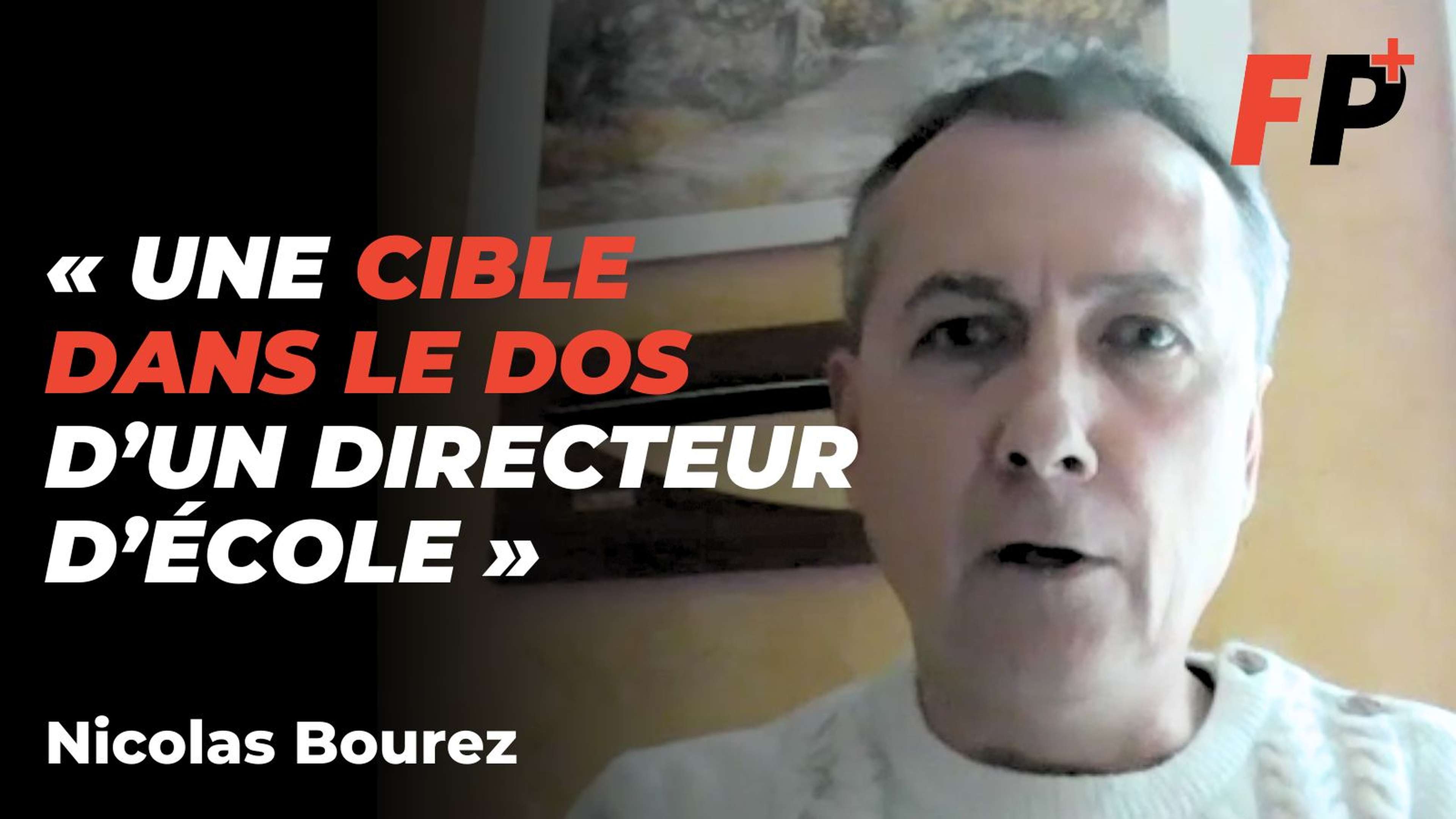 Nicolas Bourez, directeur d'école menacé : « Je préfère des critiques que des condoléances »