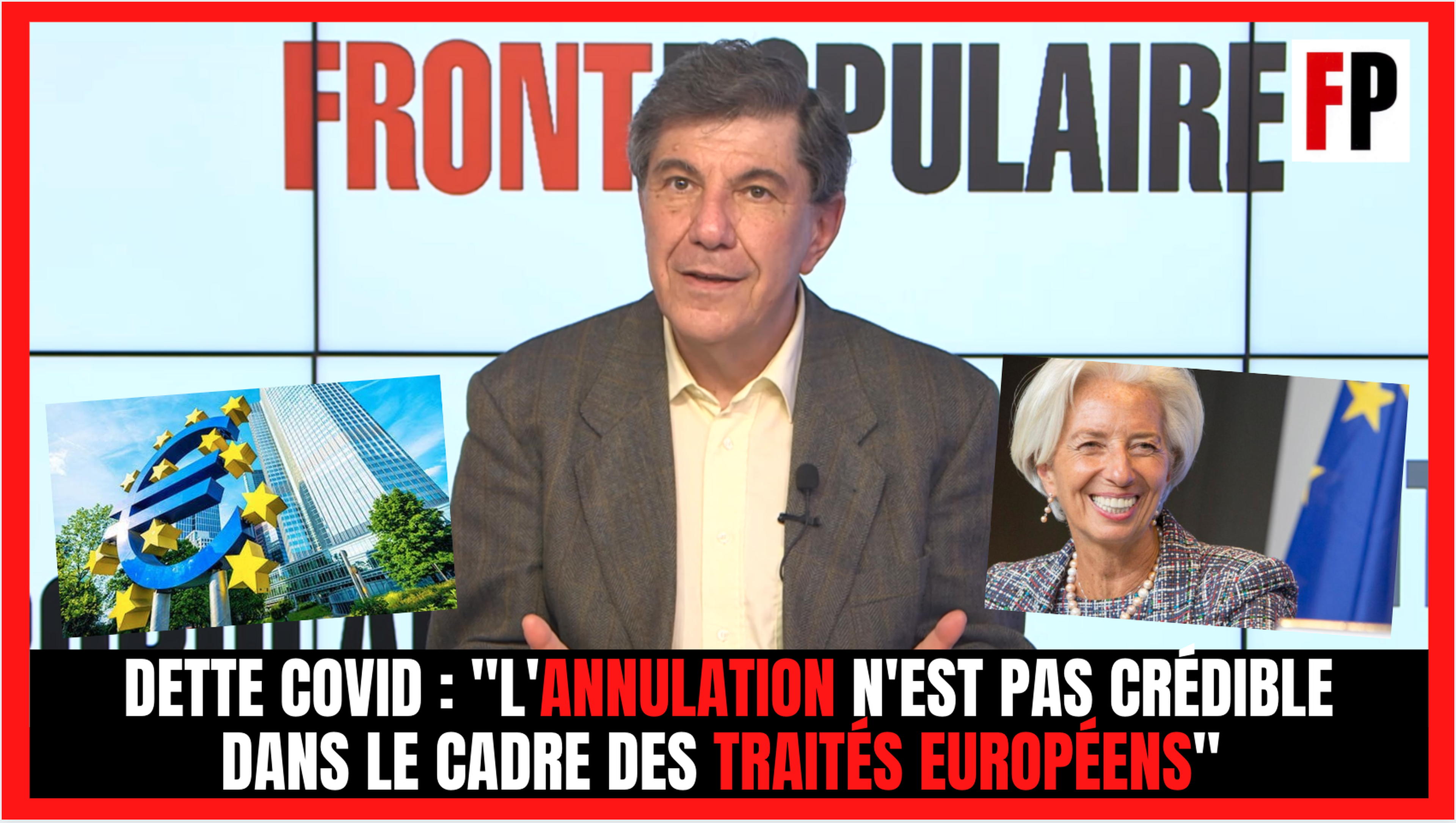 Dette Covid : "L'annulation n'est pas crédible dans le cadre des traités européens"