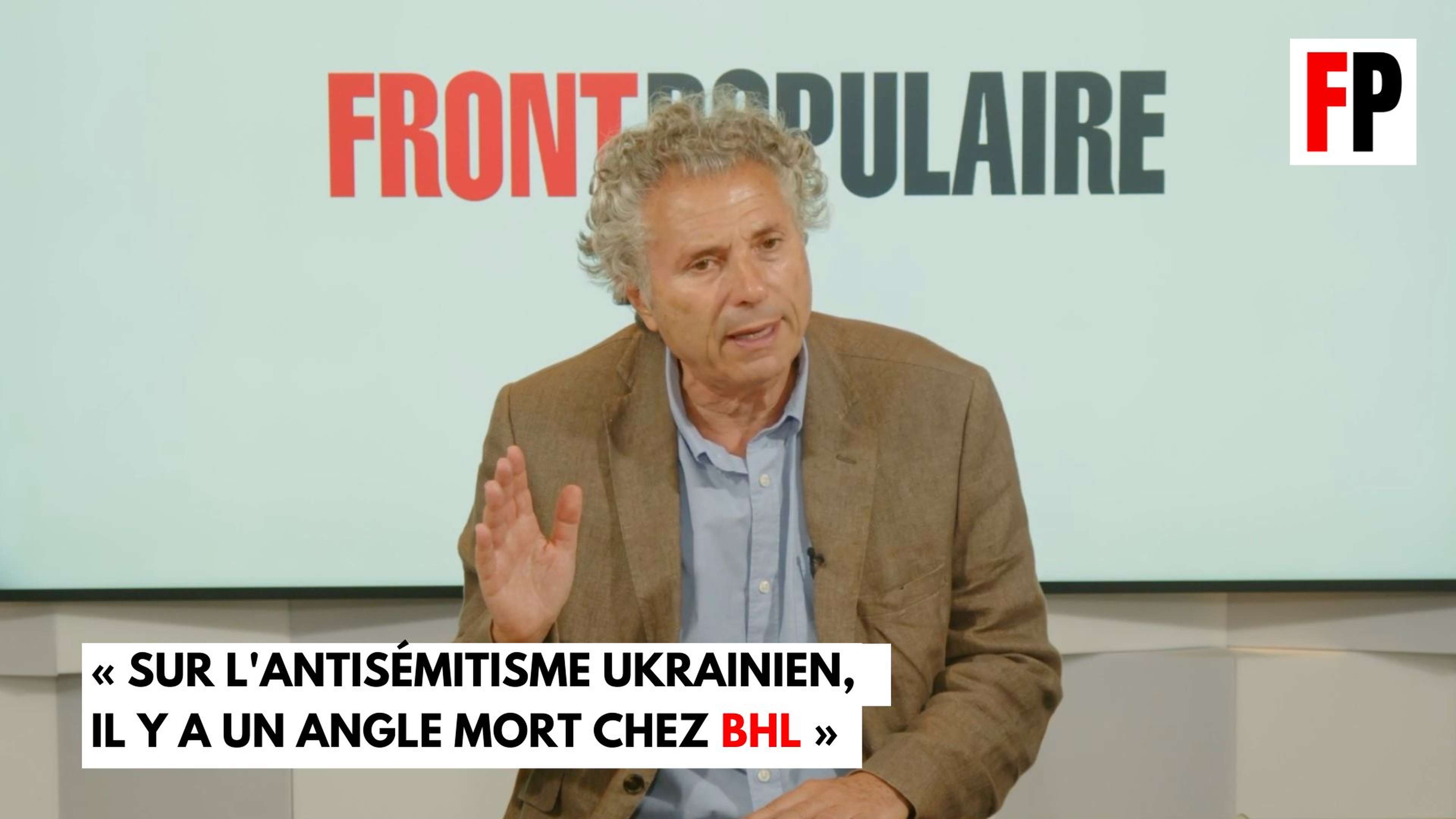 Gilles-William Goldnadel : « Sur l'antisémitisme ukrainien, il y a un angle mort chez BHL »