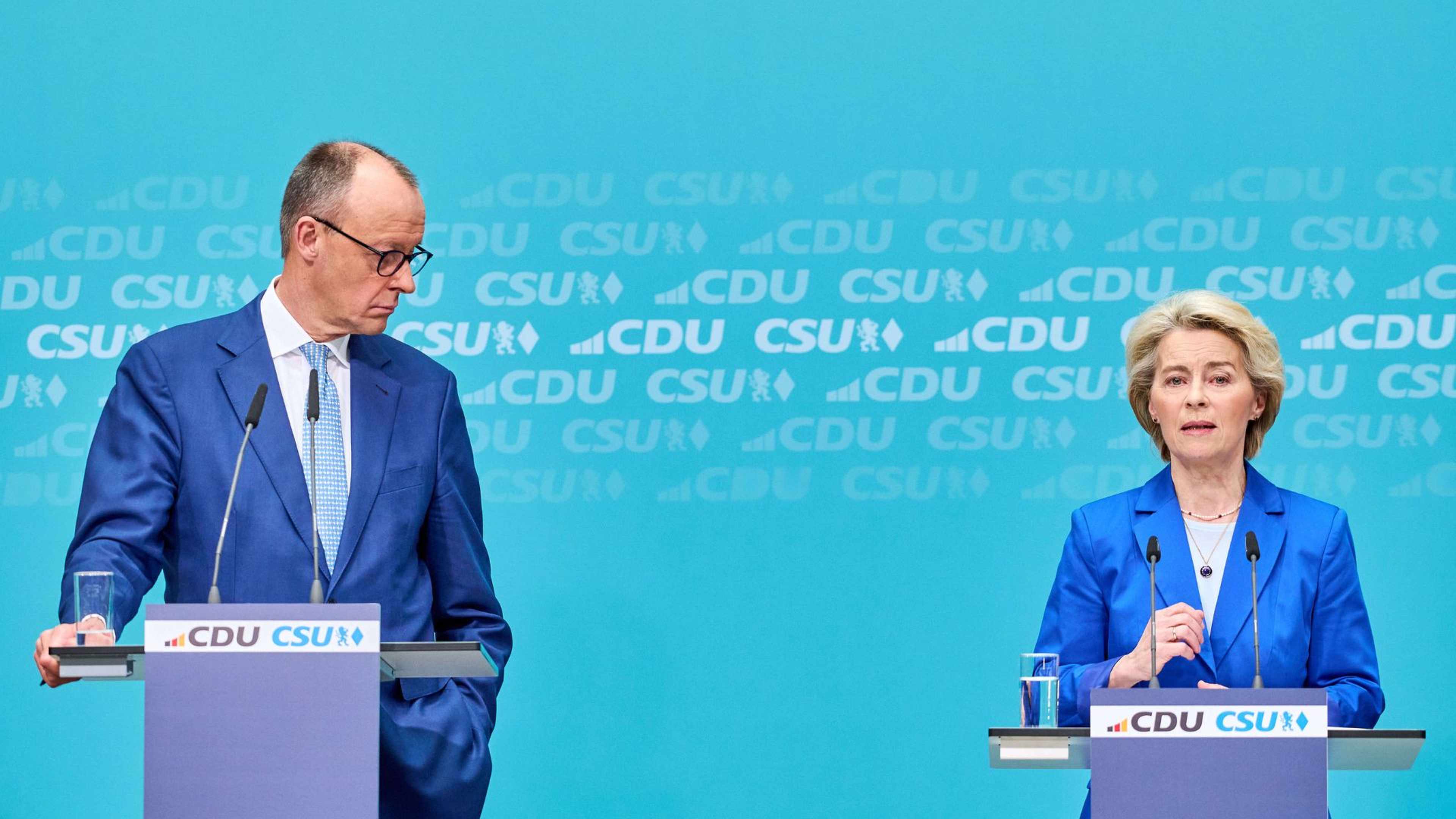 Friedrich-Merz-Ursula-von-der-leyen-CDU-CSU