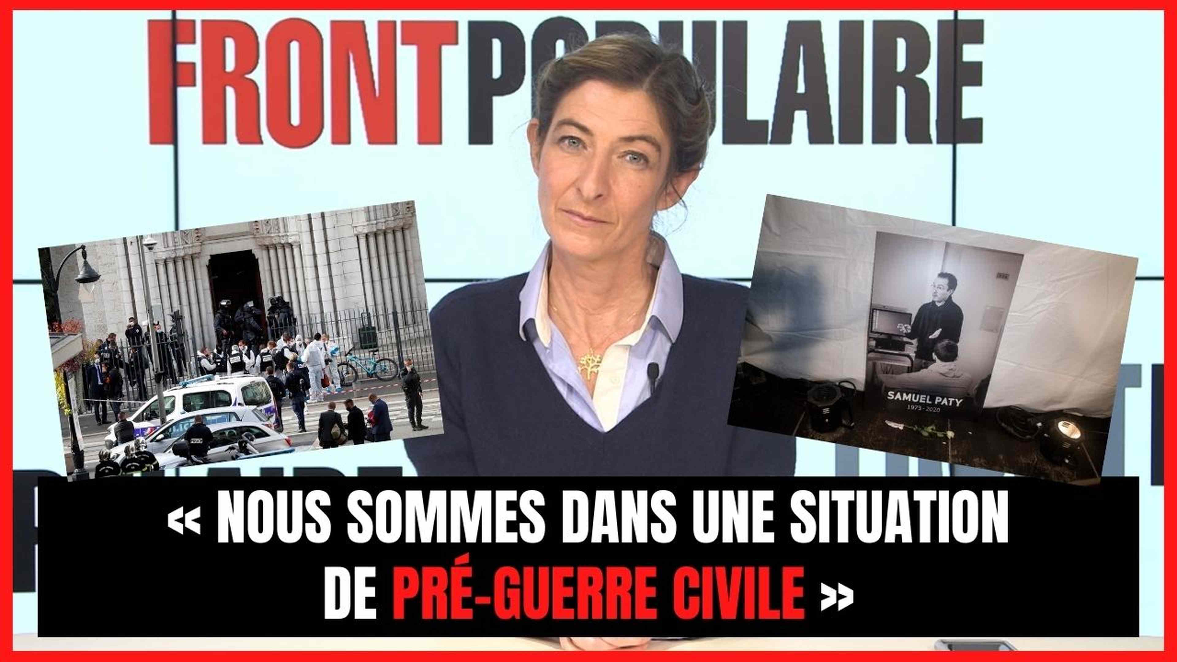 Céline Pina : "Nous sommes dans une situation de pré-guerre civile"