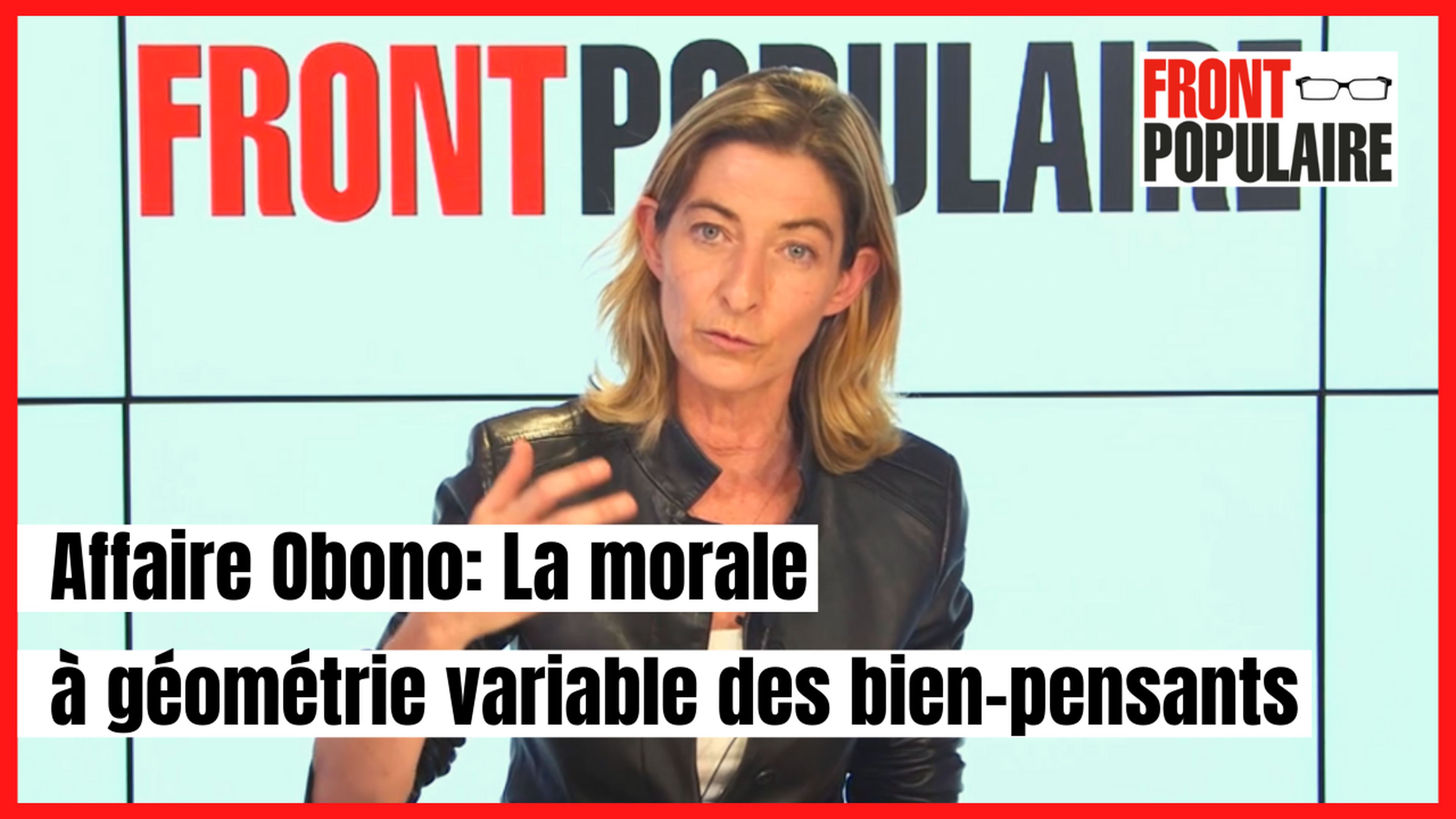 Affaire Obono: La morale à géométrie variable des bien-pensants