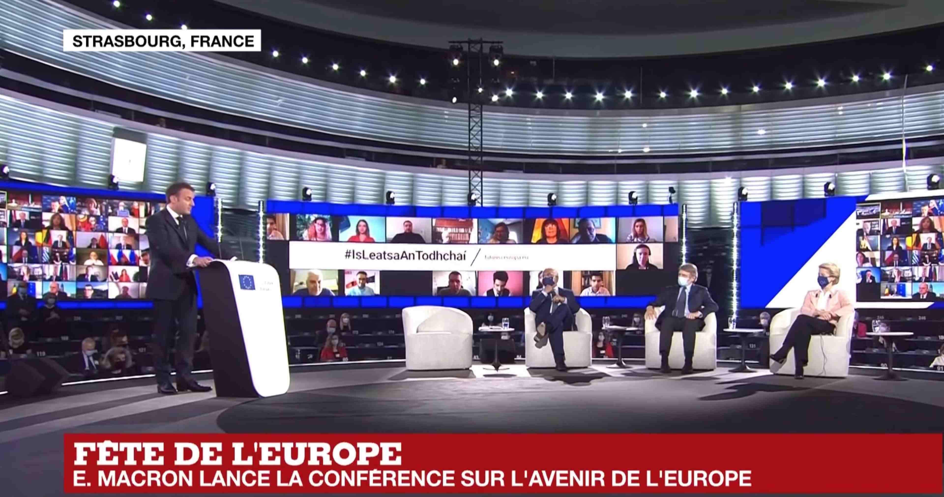 /2021/05/macron-defend-son-europe-de-reve-conference-sur-l-avenir-de-l-europe-declaration-schuman-ue-union-europeenne-strasbourg-parlement-covid-pandemie