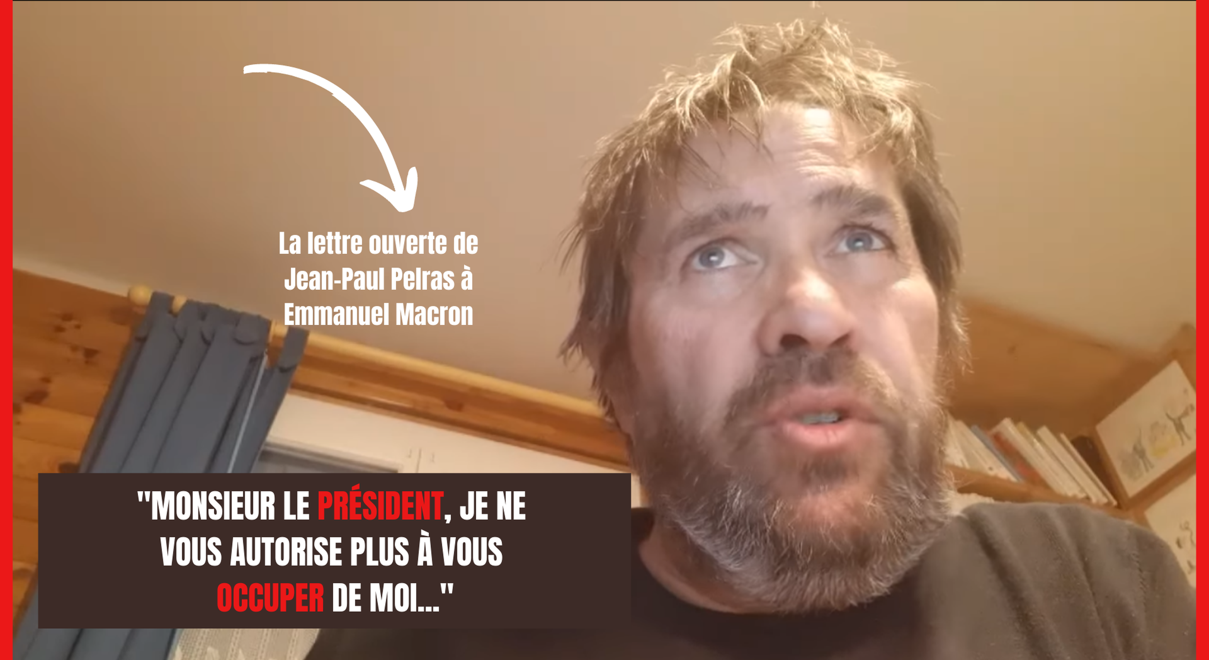 Jean-Paul Pelras : "Monsieur le président, je ne vous autorise plus à vous occuper de moi..."