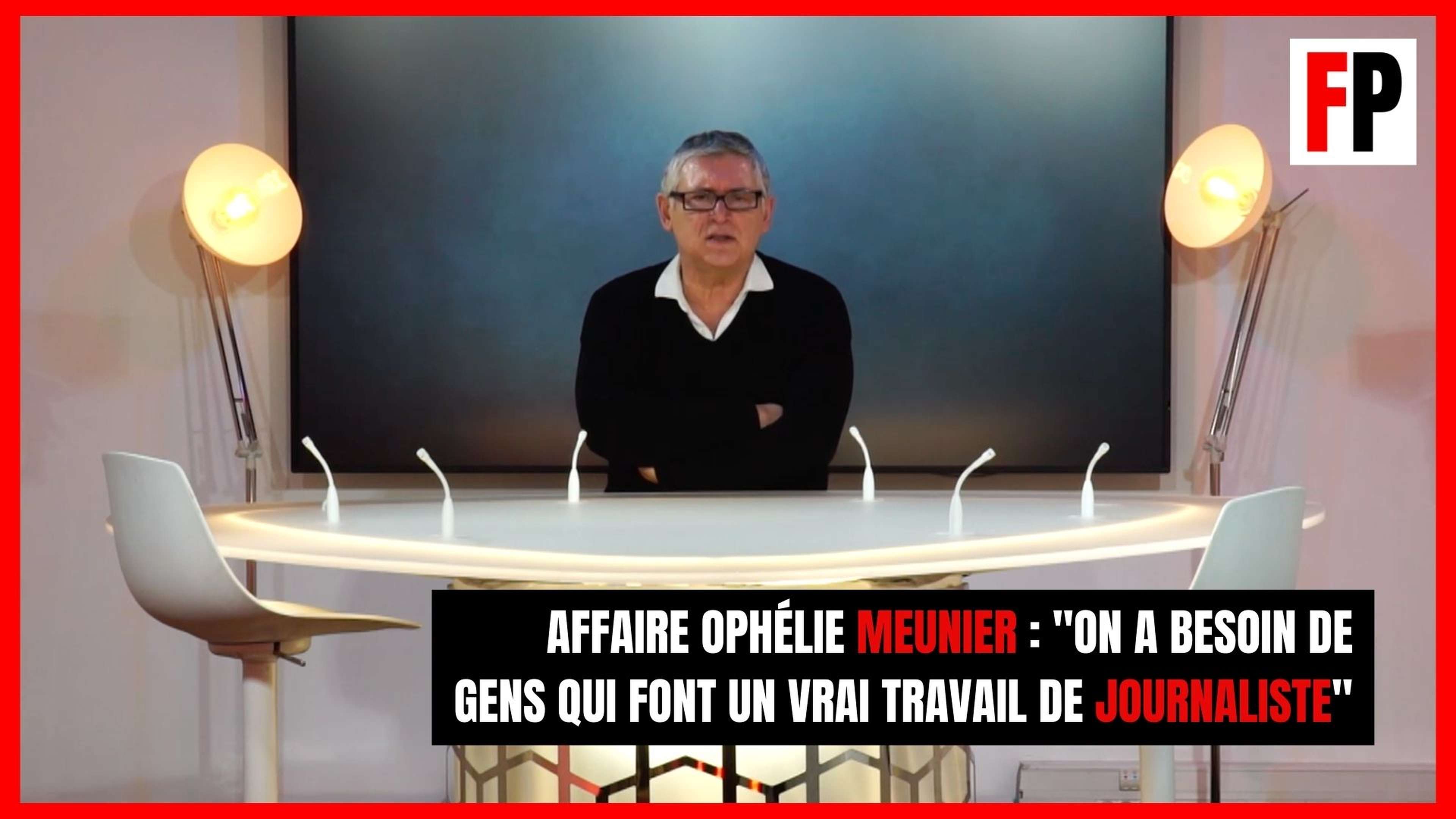 Michel Onfray sur Ophélie Meunier : "On a besoin de gens qui font un vrai travail de journaliste"