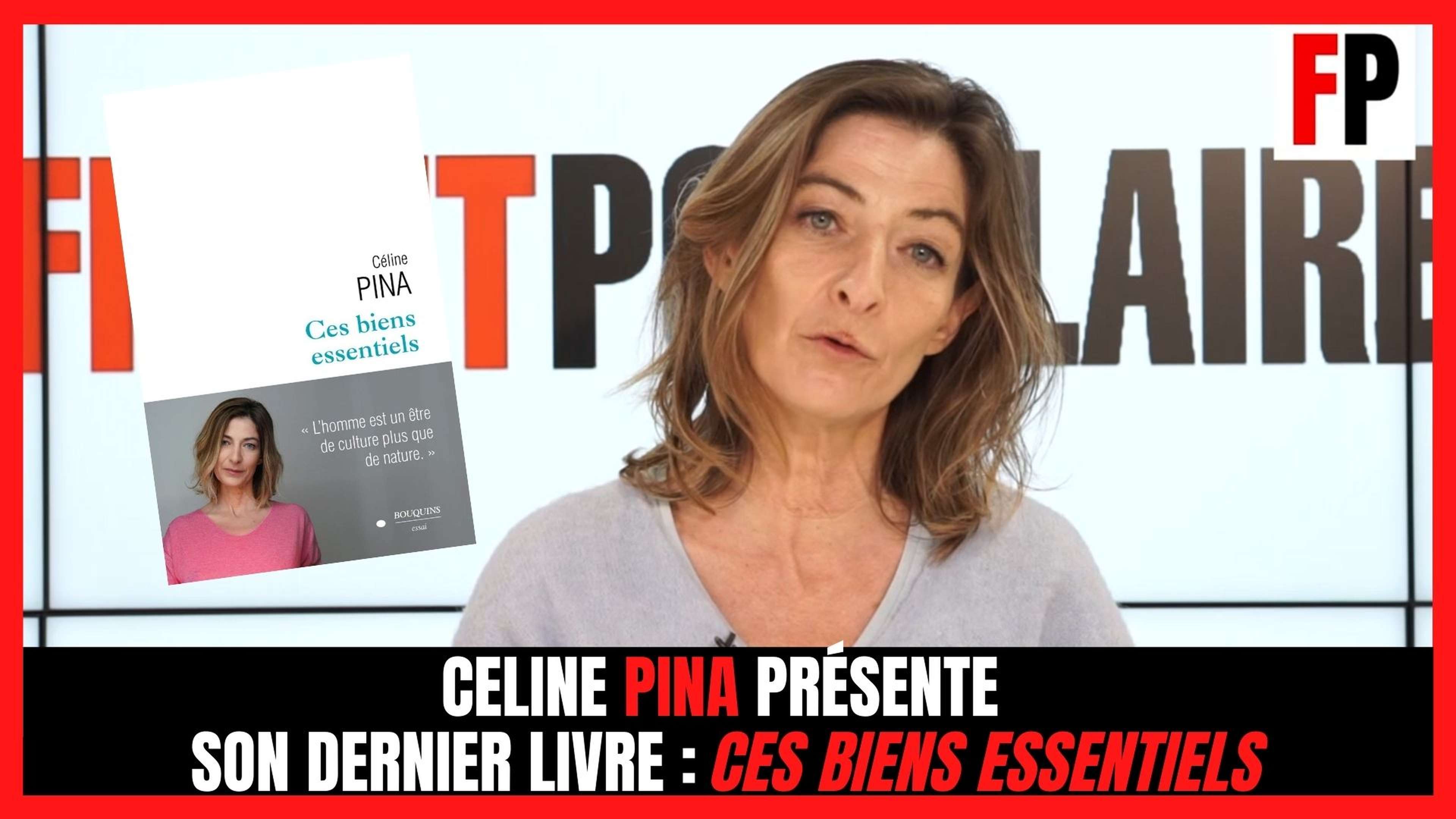 Céline Pina présente son dernier livre : "Ces biens essentiels"