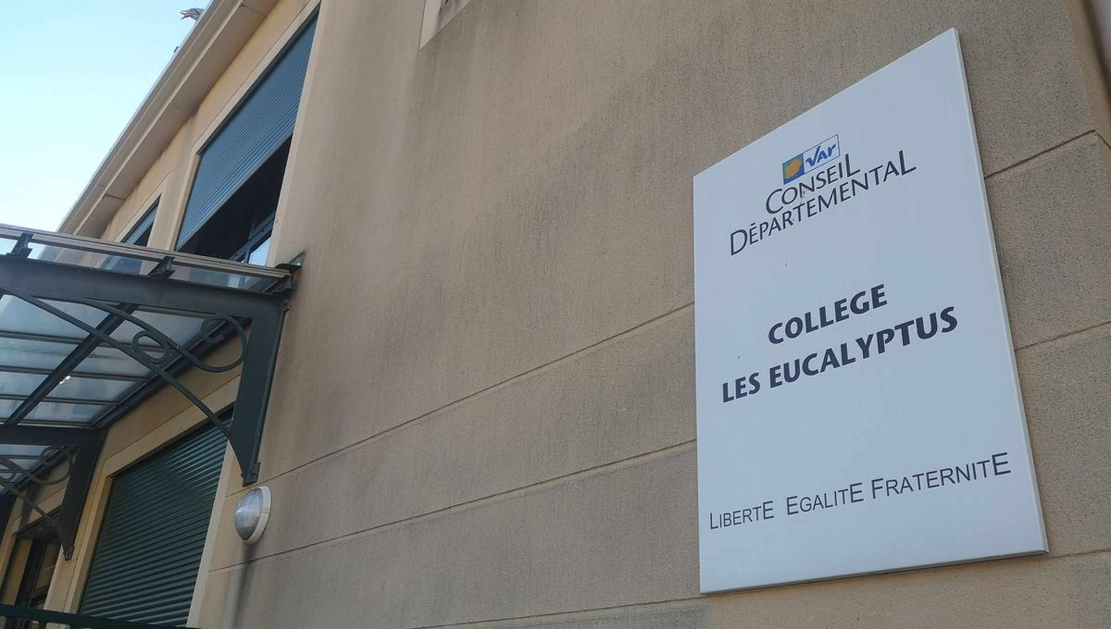 /2021/02/collège des eucalyptus à Ollioules dans le Var