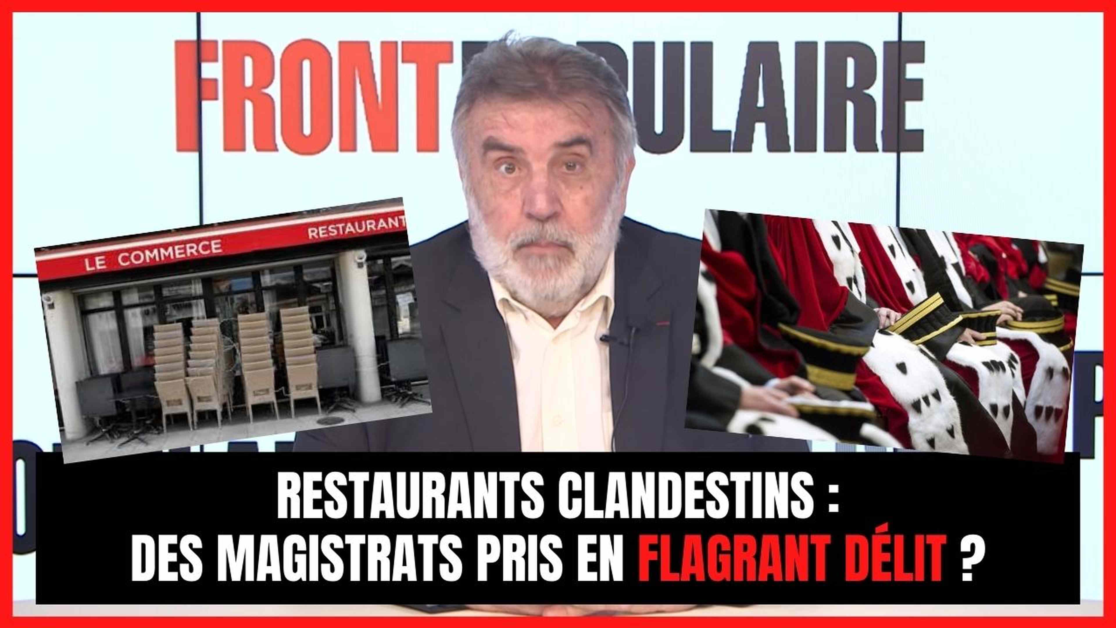 Restaurants clandestins : des policiers et magistrats pris en flagrant délit ?